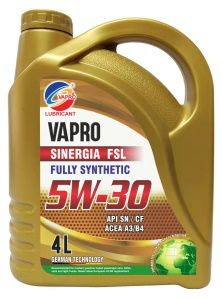 vapro威保5W_30全合成油潤滑油汽車機油vapro杭州