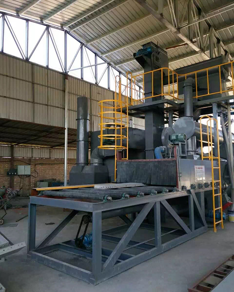 山西噴砂機拋丸機廠家制造銷售_通過式拋丸機氧化物去除