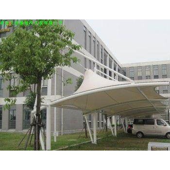 泰安市膜結構車棚廠家-泰安膜結構充電樁車棚-泰安充氣膜結構