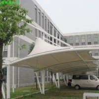 泰安市膜結構車棚廠家-泰安膜結構充電樁車棚-泰安充氣膜結構